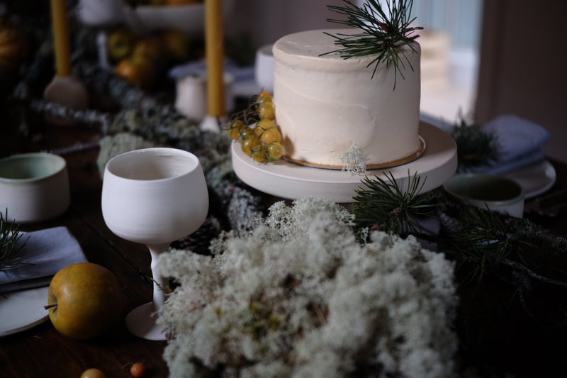 Coupe à vin en porcelaine